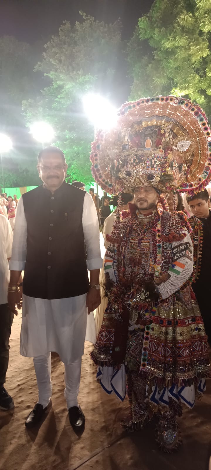 ભાવનગર નિલમબાગ પેલેસમાં ‘વન ડે ધ ગરબા નાઇટ બિફોર નવરાત્રી’નું ભવ્ય આયોજન